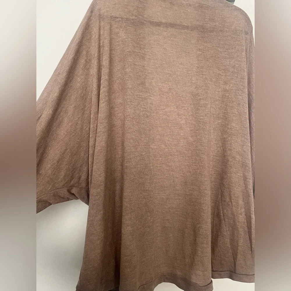 Batwing Cardigan in Khaki - Picture 9 of 9